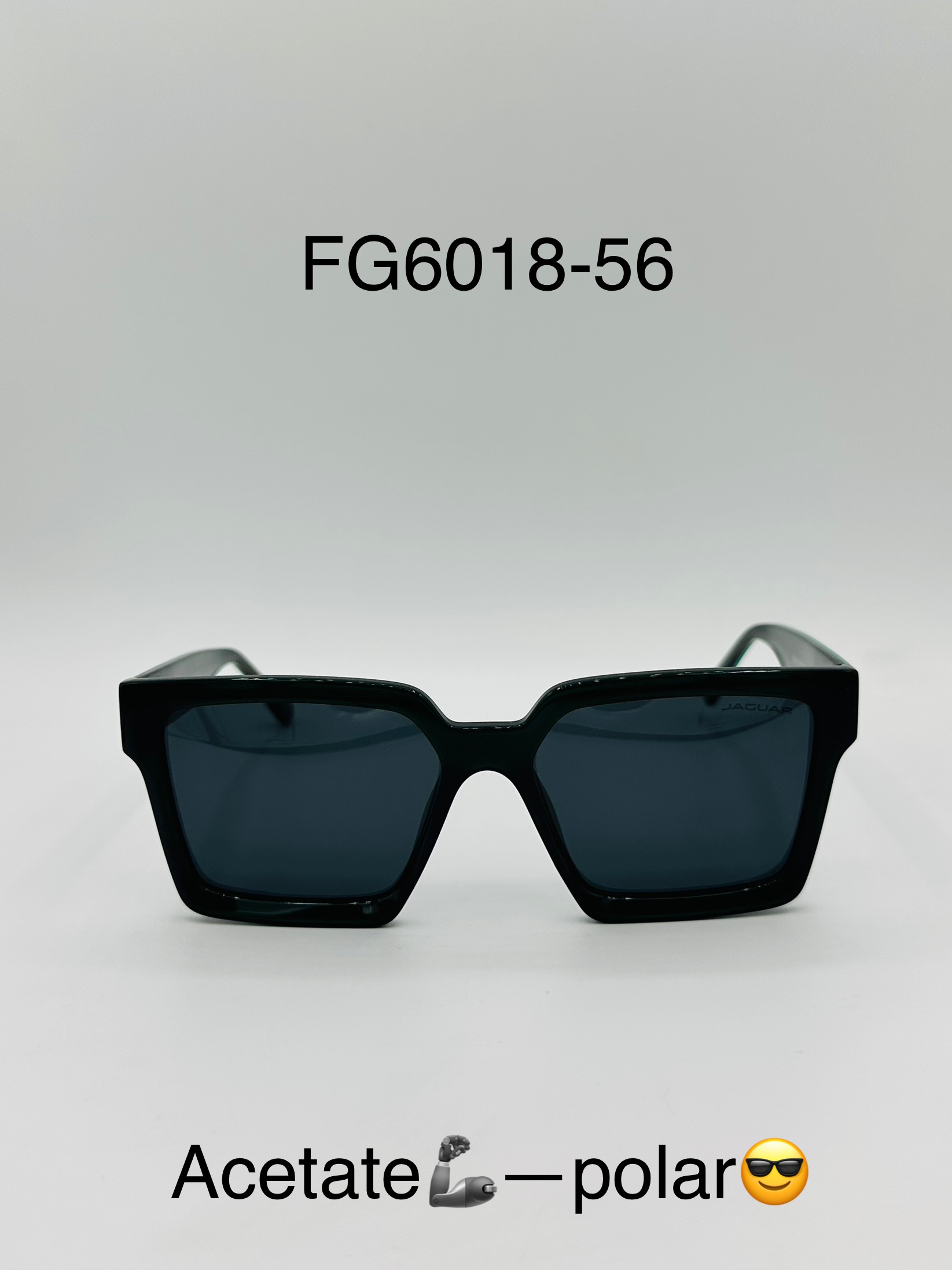 عینک آفتابی کائوچویی زنانه جگوار مدل FG6018