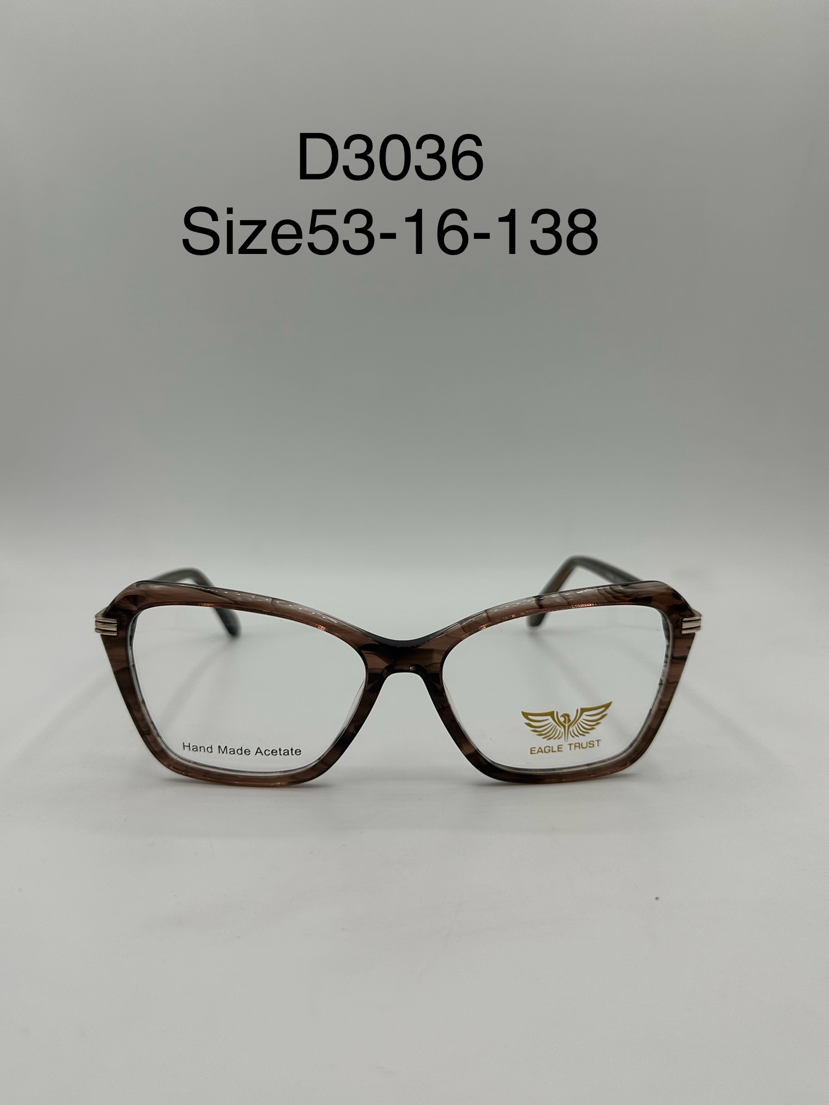 عینک طبی کائوچویی زنانه ایگل تراست مدل D3036
