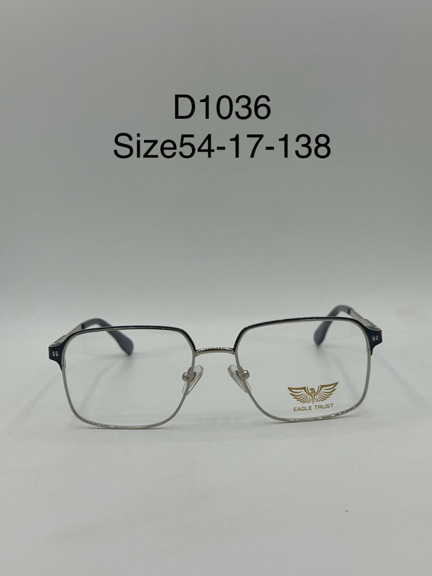 عینک طبی فلزی مردانه ایگل تراست مدل D1036