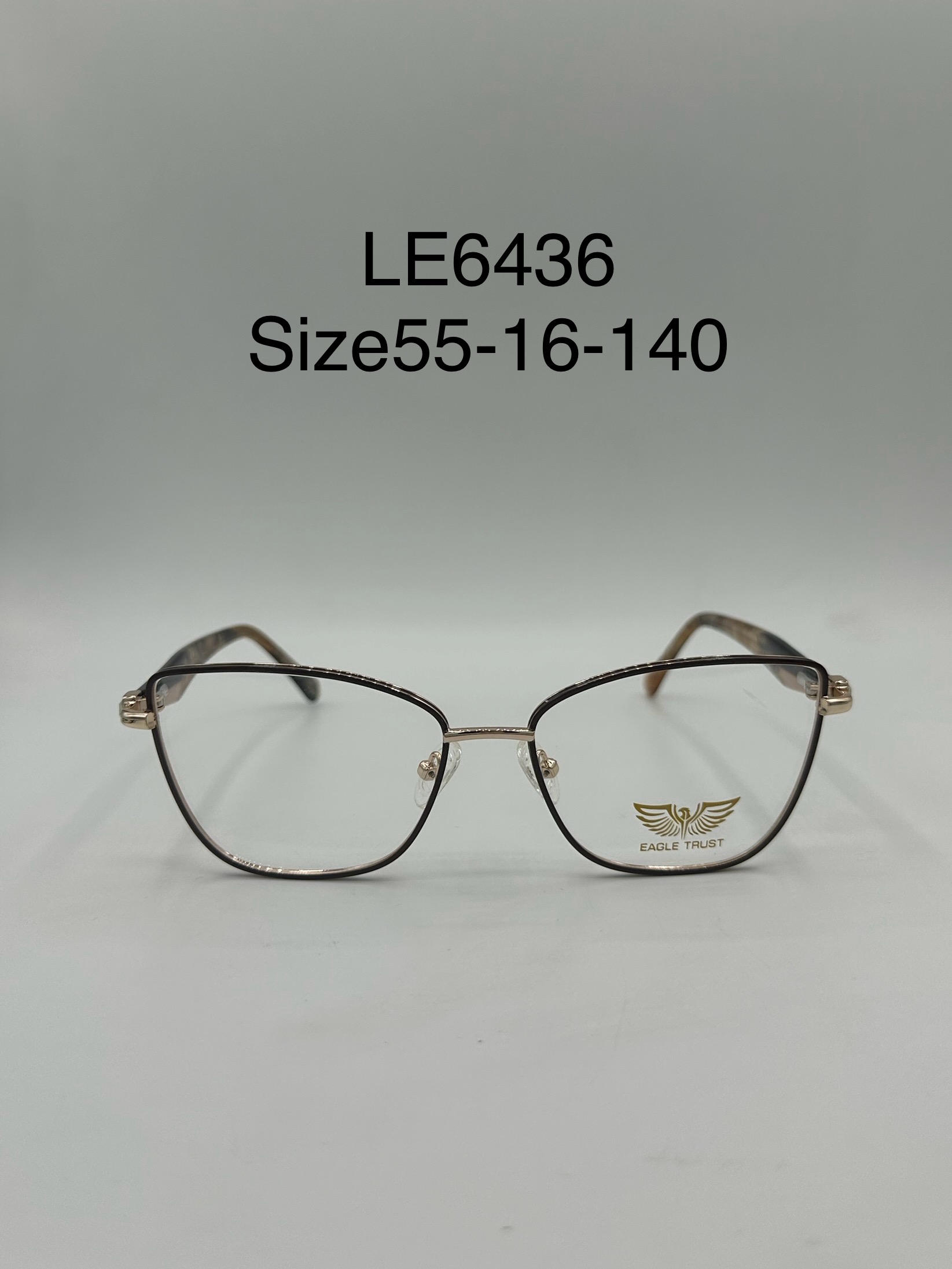 عینک طبی فلزی  زنانه ایگل تراست مدل LE6436