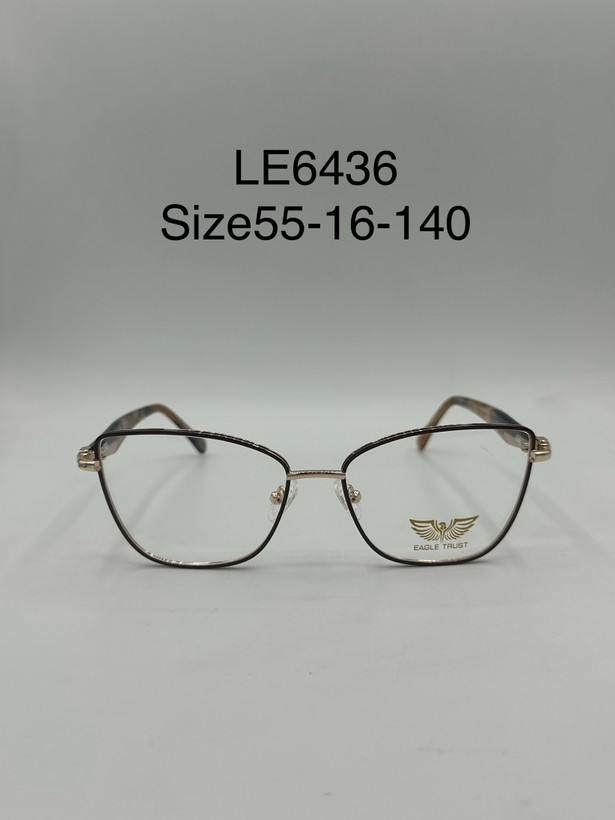عینک طبی فلزی زنانه ایگل تراست مدل LE6436