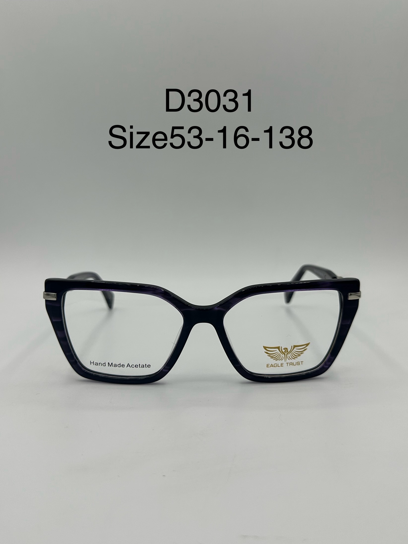 عینک طبی کائوچویی زنانه ایگل تراست مدل D3031
